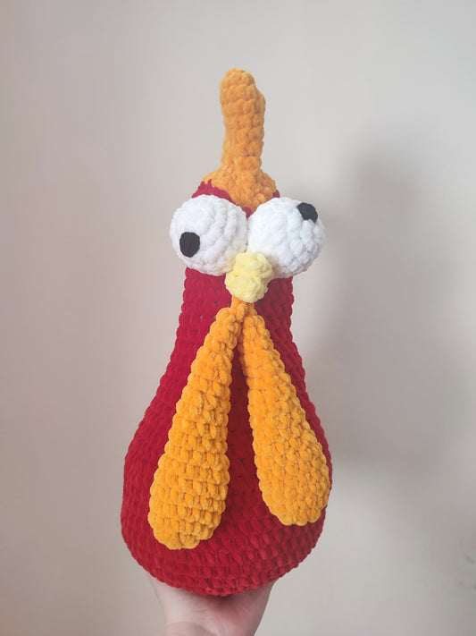 Funny Chicken Doorstop