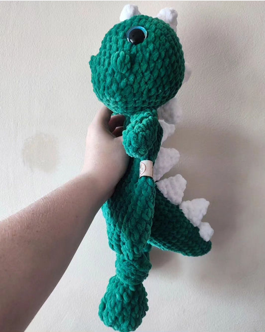 Snuggle Dinosaur Plush Comforter